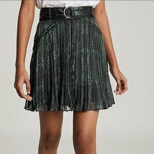NWT snake print skirt from Reiss